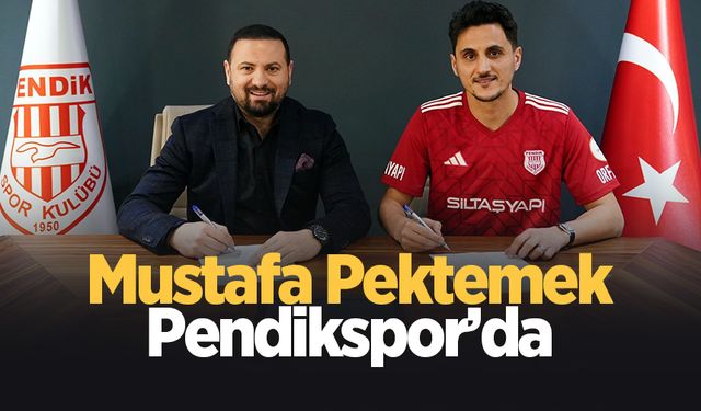 Pendikspor Mustafa Pektemek'ı renklerine kattı