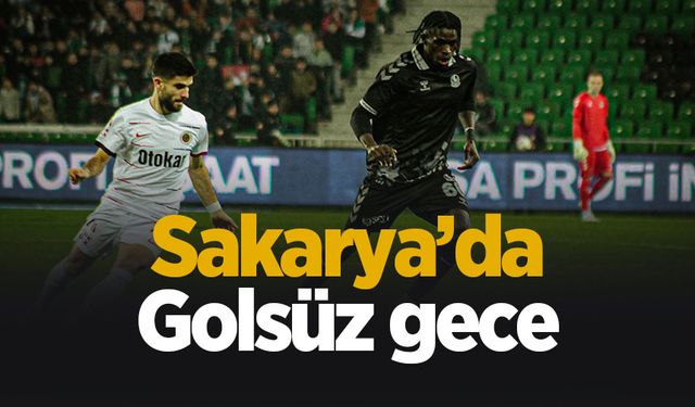 Sakaryaspor: 0 Gençlerbirliği: 0