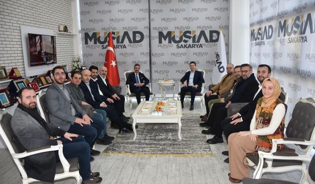 Başkan Dinç MÜSİAD'ı ziyaret etti