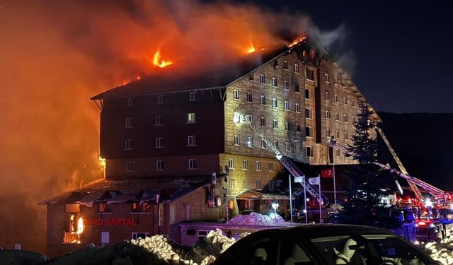 Kartalkaya’daki otel yangını soruşturmasında tutuklu sayısı 19 oldu