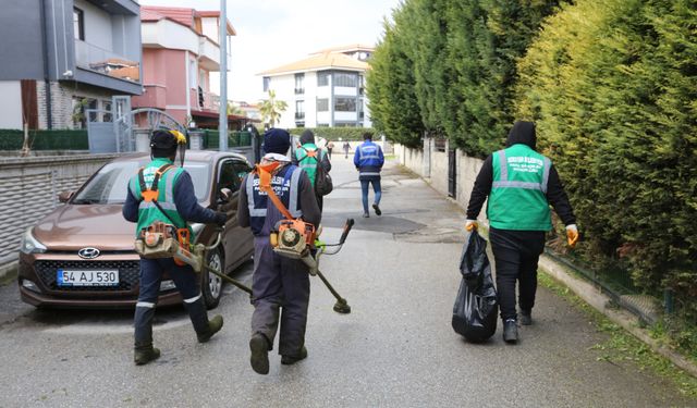 Köprübaşı Mahallesi’nde çevre düzenleme çalışmaları devam ediyor