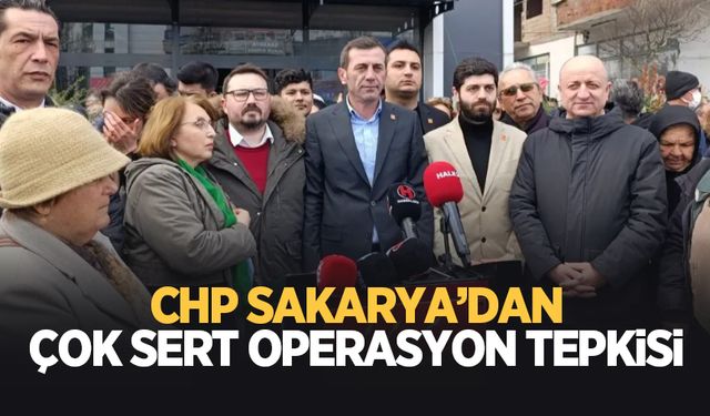 CHP Sakarya'dan İmamoğlu açıklaması