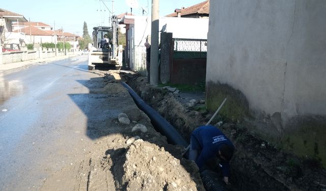 Sapanca'da bahar yağışlarına karşı alt yapı hazırlıkları tamamlanıyor