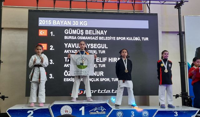 Bursa'dan 6 madalya ile döndüler