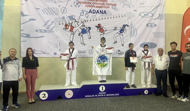 Sakarya’nın gururu Ecrin Yılmaz Türkiye şampiyonu oldu