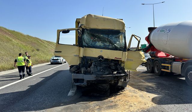 Kuzey Marmara Otoyolu’nda kaza: 1 ağır yaralı