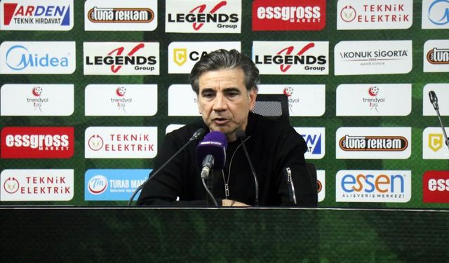 Erokspor teknik direktörü: Sakaryaspor'u tebrik ediyorum, ligde kaldıkları için hayırlı olsun