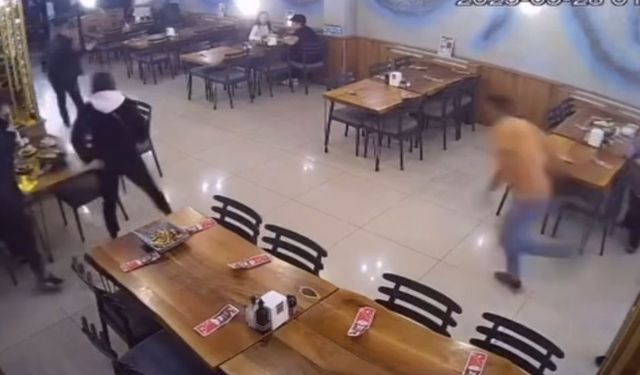Deprem anı kamerada