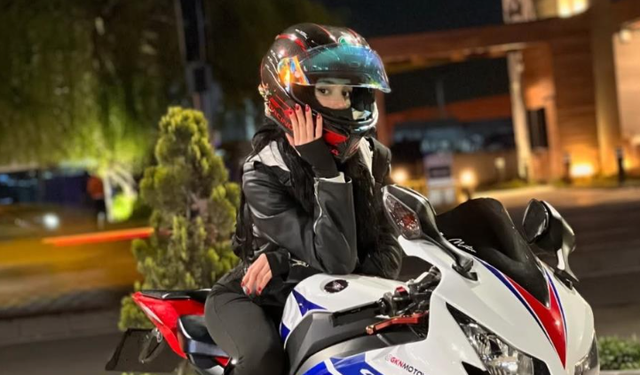 Feci kazada hayatını kaybetmişti: Motosiklet tutkunu genç kadın toprağa verildi