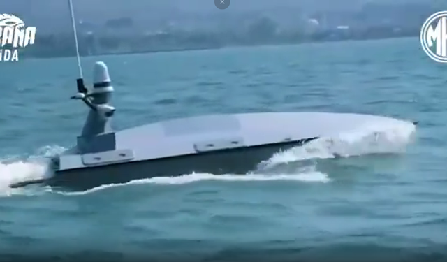 Kamikaze insansız deniz aracı PİRANA KİDA göreve hazır