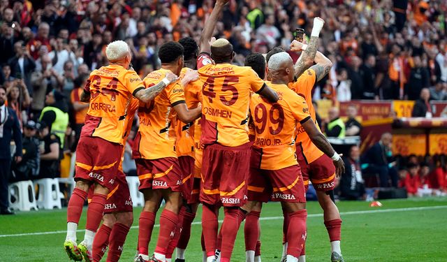Galatasaray Süper Lig'de 25. kez şampiyon oldu