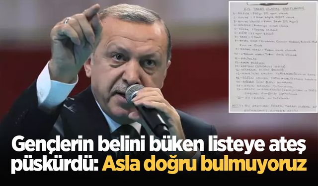 Cumhurbaşkanı Erdoğan: Evliliğin zorlaştırılmasını asla doğru bulmuyoruz