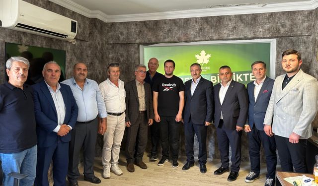 Gelecek Partisi Genel Merkez Seçim İşleri Başkanı Bekiroğlu'ndan Sakarya İl Başkanlığına ziyaret