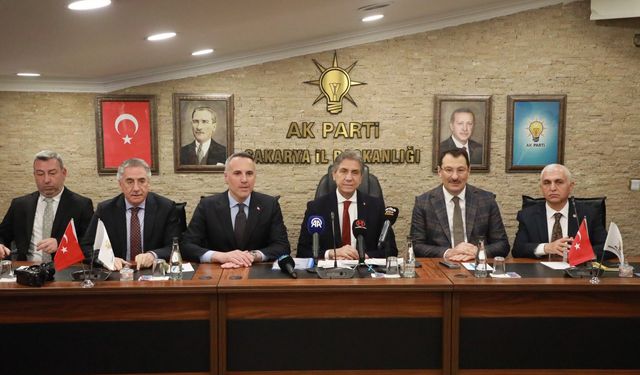 AK Parti Genel Başkan Yardımcısı Mustafa Demir Sakarya'da