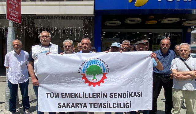 Sakarya’da emeklilerden çağrı: Maaşlar yükseltilsin, haklarımız tanınsın"