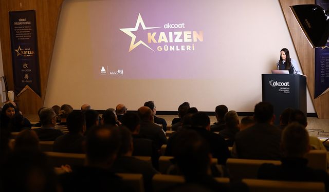 Akcoat’ta sürekli gelişim yolculuğu: İlk Kaizen Günü coşkuyla gerçekleştirildi