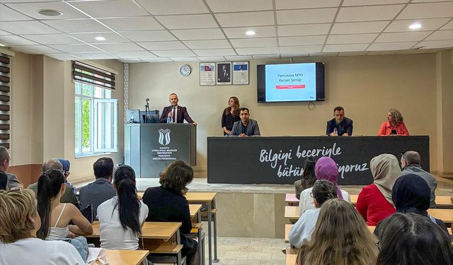 Pamukova’da öğrenciler iş dünyası ile buluştu