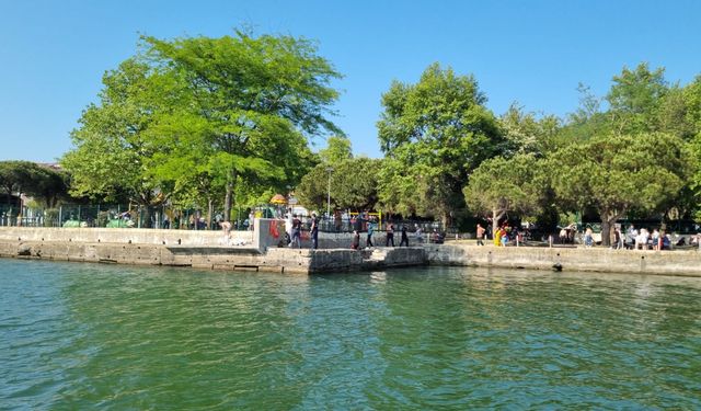 Denizde boğulma tehlikesi geçirdi