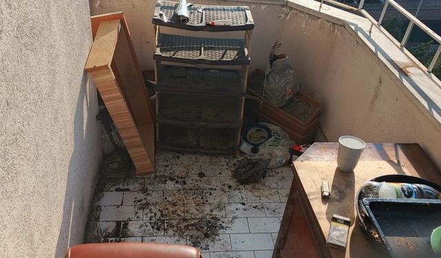 Balkonunda mangal yapana ceza