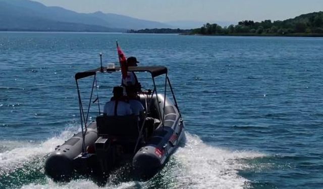 Vatan için Sapanca Gölü’nden ses verdiler