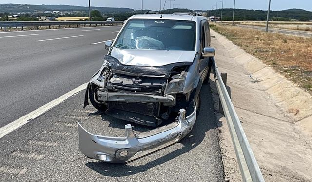 Kuzey Marmara Otoyolu'nda kaza: 3 yaralı