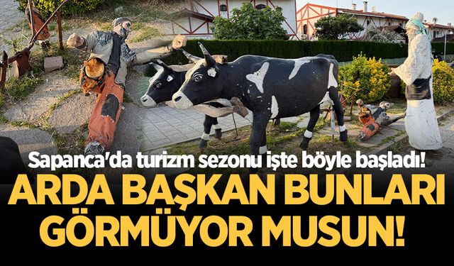 Sapanca'da turizm sezonu işte böyle başladı!