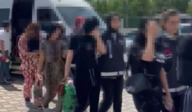 Fuhuş operasyonunda 6 kadın kurtarıldı
