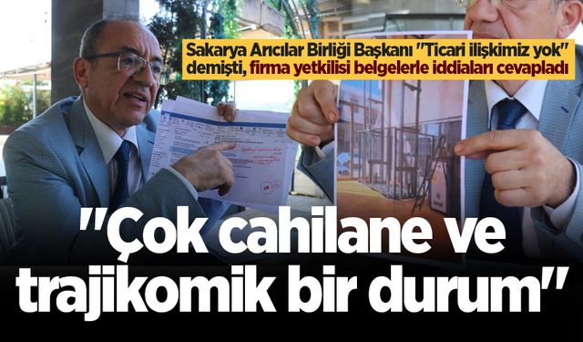 Sakarya Arıcılar Birliği Başkanı "Ticari ilişkimiz yok" demişti, firma yetkilisi belgelerle iddiaları cevapladı