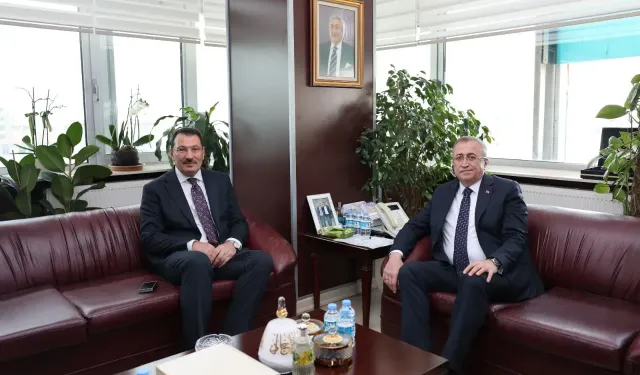 Ali İhsan Yavuz’dan TESK genel başkan vekili Balcı’ya ziyaret