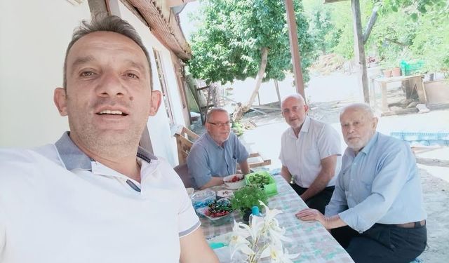 Gündoğan Mahallesi Muhtarı Birol Şengül'den yaşlı ve hasta vatandaşlara bayram ziyareti