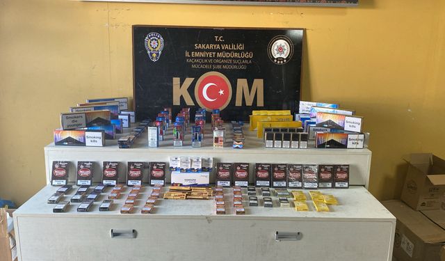 İki ilçede kaçakçılık operasyonu: 2 gözaltı