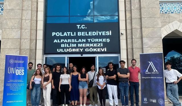 Ankara’da astronomi gözlemi gerçekleştirdiler
