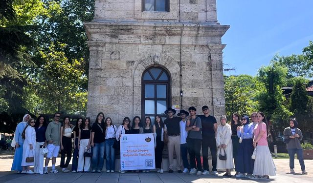 Girişimci öğrenciler Bursa’yı tanıdı