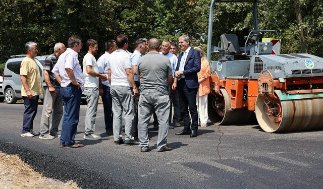 Başkan Alemdar, Kaynarca’da asfalt çalışmalarını yerinde takip etti