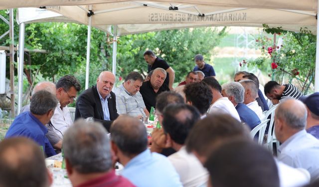 TZOB Genel Başkanı Bayraktar, büyükbaş hayvan besicileriyle bir araya geldi