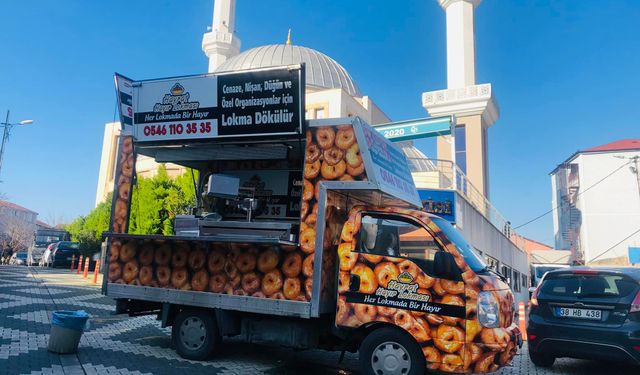 İstanbul’da Mobil Lokmacı ile Hayır Lokması Dökülüyor