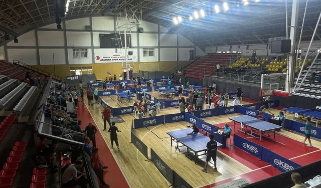 Sakarya'da 30 Ağustos Zafer Bayramı Masa Tenisi Turnuvası