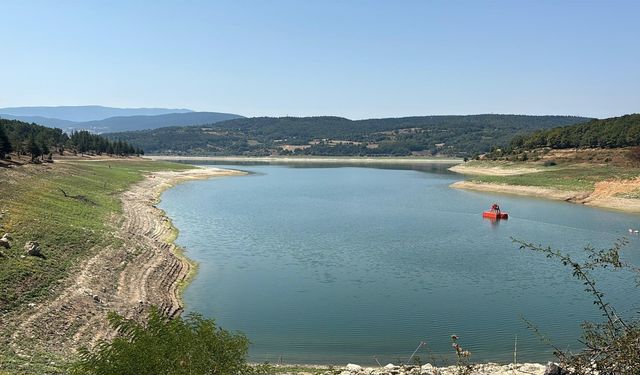 Bolu'nun içme suyunun karşılandığı göl kurumak üzere