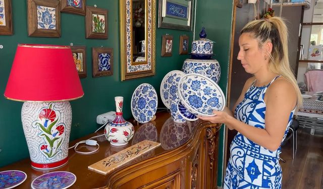 İznik'in çini sanatı dünyaya taşınıyor