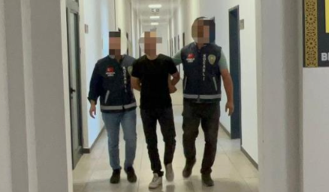 Kablo hırsızı yakalandı
