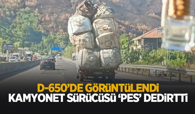 Yolda gören şaştı kaldı!