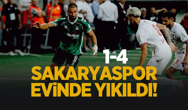 Sakaryaspor 1 Boluspor 4