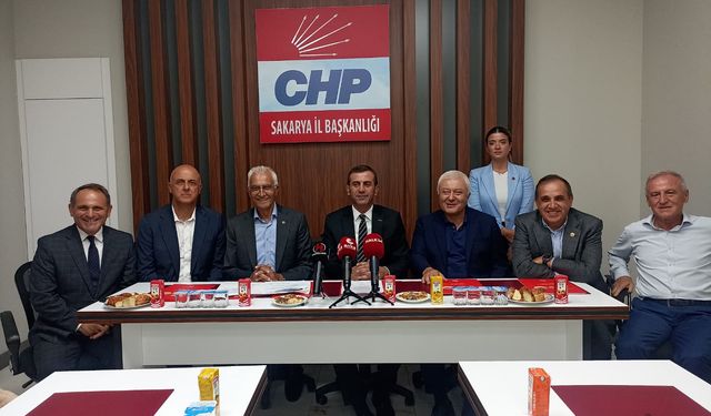 CHP'den gövde gösterisi: Milletvekilleri 3 gün Sakarya’yı dinleyecek