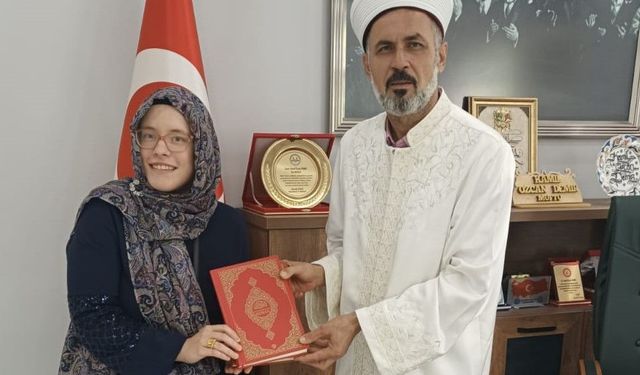 Alman vatandaşı Akyazı'da müslüman oldu