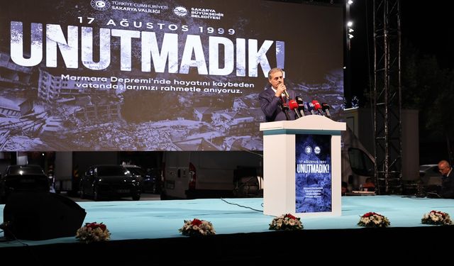 17 Ağustos’un yıl dönümünde Başkan Alemdar’dan dönüşüm vurgusu
