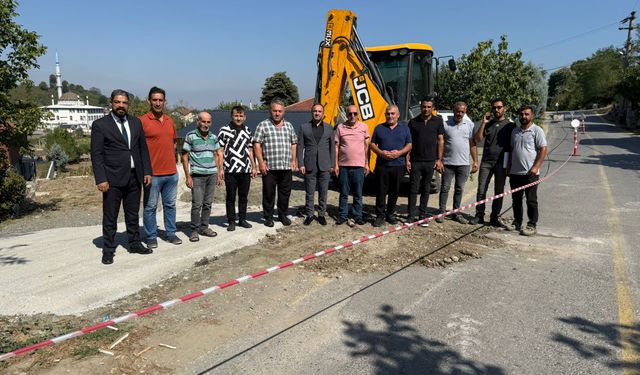 Bakanın talimatıyla Değirmendere Mahallesi doğalgaza kavuştu
