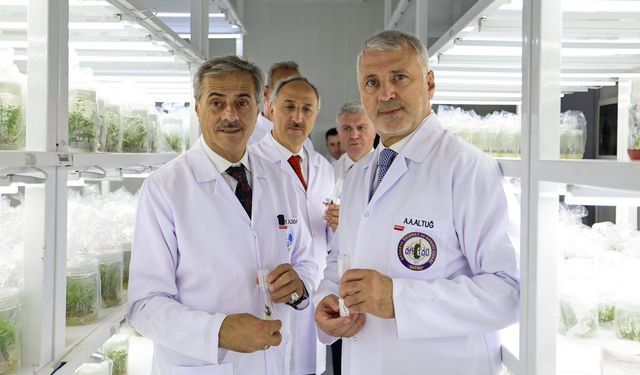 Başkan Alemdar'dan SATSO Doku Kültürü Laboratuvarı'na ziyaret