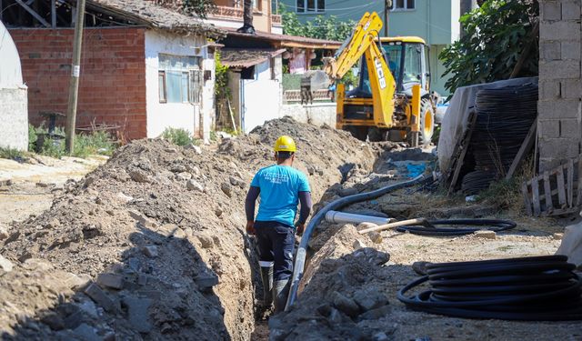 Güçlü dönüşüm sayesinde 4 bin metrelik hat, su kayıplarına geçit vermeyecek