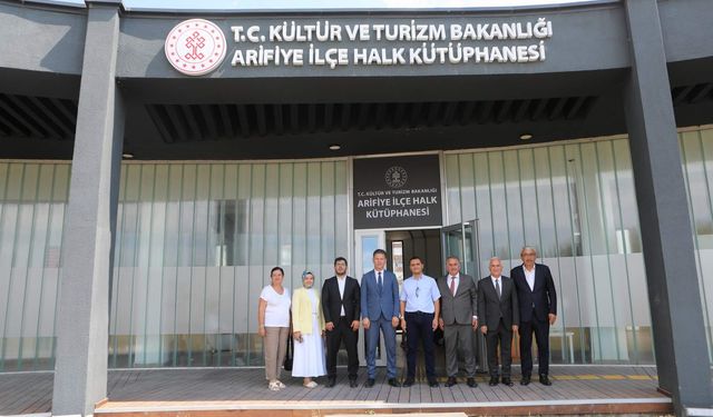 Arifiye İlçe Halk Kütüphanesi hizmete girdi