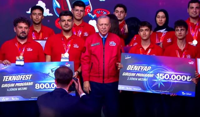 Teknofest 2025 İstanbul’da SUBÜ’den doğan şirkete girişimcilik ödülü